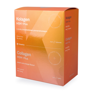 Kollagen MSM +Plus Pfirsich mit Orange Visanto Jerzy Zieba
